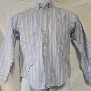 Ralph Lauren Blue Label Kids Striped Button Down Shirt